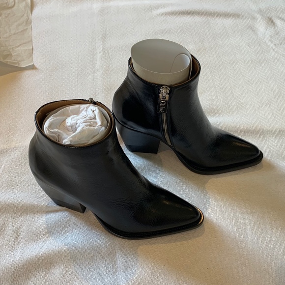 Chloe Rylee Boots, Size 37.5, Black - Picture 11 of 15